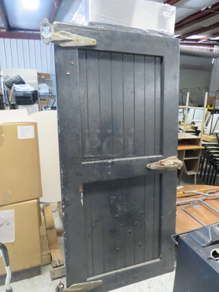 One 35X72 Wooden Door.