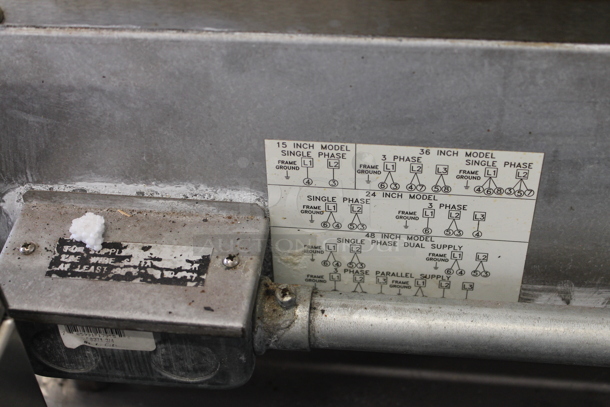 Star Max Stainless Steel Commercial Countertop Electric Powered Flat Top Griddle w/ Thermostatic Controls. 208-250 Volts, 3 Phase. - Image 5 of 6