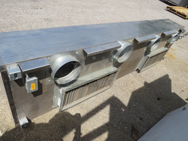 One Captive Aire Return Air Cooling Unit. #2412ACPSP-ONLY. 99X14X24 - Image 2 of 2
