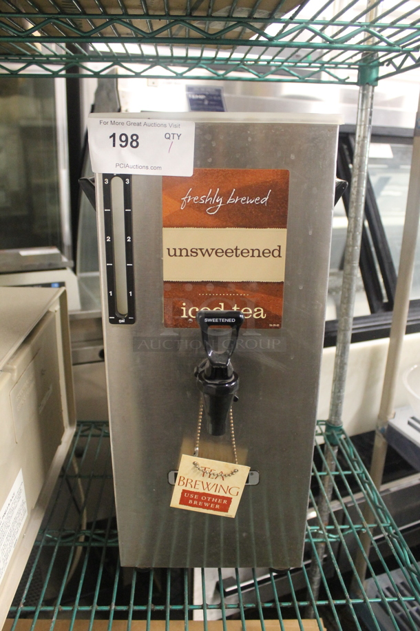 Bunn TD4T Stainless Steel Commercial Beverage Holder Dispenser. No Lid. - Image 1 of 9