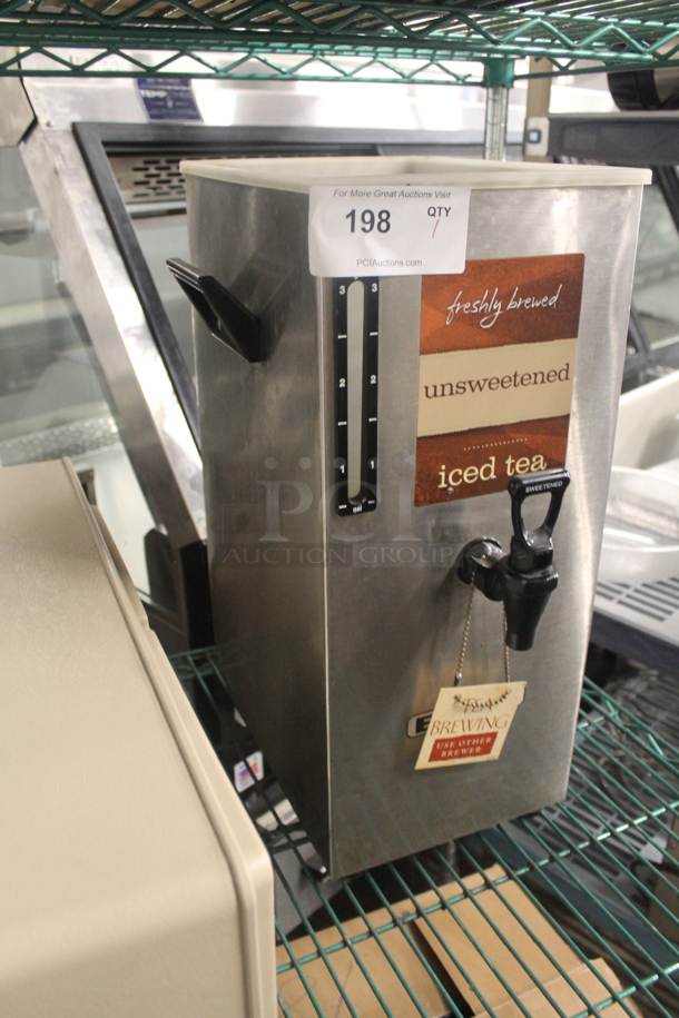 Bunn TD4T Stainless Steel Commercial Beverage Holder Dispenser. No Lid. - Image 2 of 9