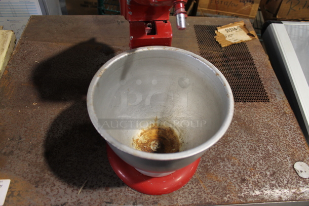 KitchenAid 4 Metal Countertop Planetary Dough Mixer w/ Metal Bowl. 115 Volts, 1 Phase. Cannot Test Due To Cut Power Cord - Image 4 of 6