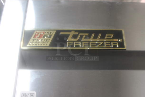 2013 True T-49F ENERGY STAR Stainless Steel Commercial 2 Door Reach In Freezer w/ Poly Coated Racks on Commercial Casters. 115 Volts, 1 Phase. Tested and Working! - Image 2 of 5