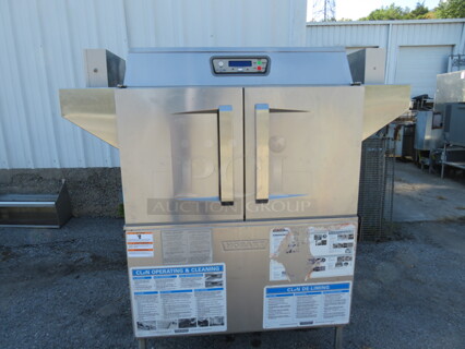 One WORKING Hobart Conveyor High Temp Dishwasher. Model# CL44ENER. 208 Volt 3 Phase. 58X31.5X80. $39,190.69. 