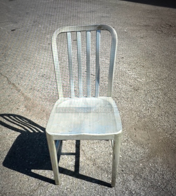 Aluminum Patio Chair. 2XBID