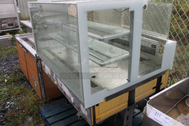 Metal Commercial Floor Style Deli Display Case Merchandiser. - Image 2 of 3