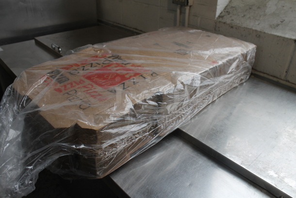 ALL ONE MONEY! Lot of 5 Bundles of BRAND NEW! Cardboard Pizza Pie Boxes - Image 2 of 3