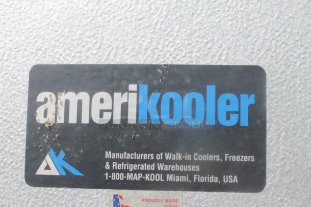 Amerikooler Metal Walk In Door. - Image 5 of 5