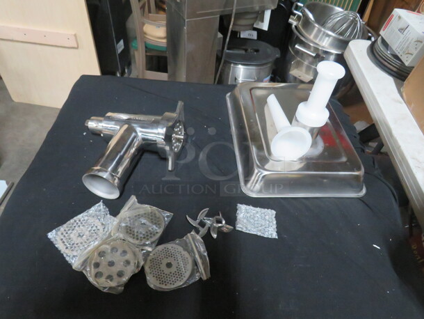One NEW Alfa Meat Grinder Attachment. 12/22 SS CCA. - Image 1 of 3