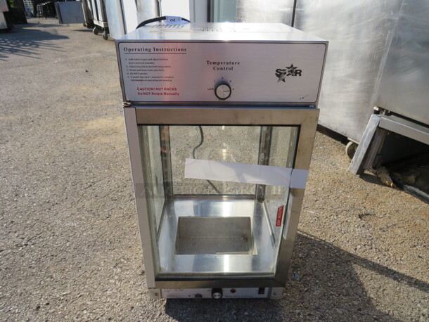 One Star 1 Door Glass Display Warmer. 15X16X28.5 - Image 1 of 2