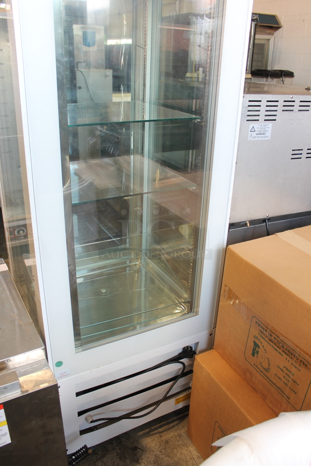 Longoni LDF Metal Commercial Single Door Freezer Merchandiser. Cannot Test Due To Plug Style - Image 4 of 4