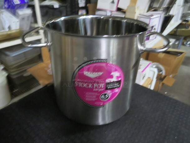One NEW Vollrath 6.5 Quart Stainless Steel  Stock Pot. #47720 - Image 1 of 1