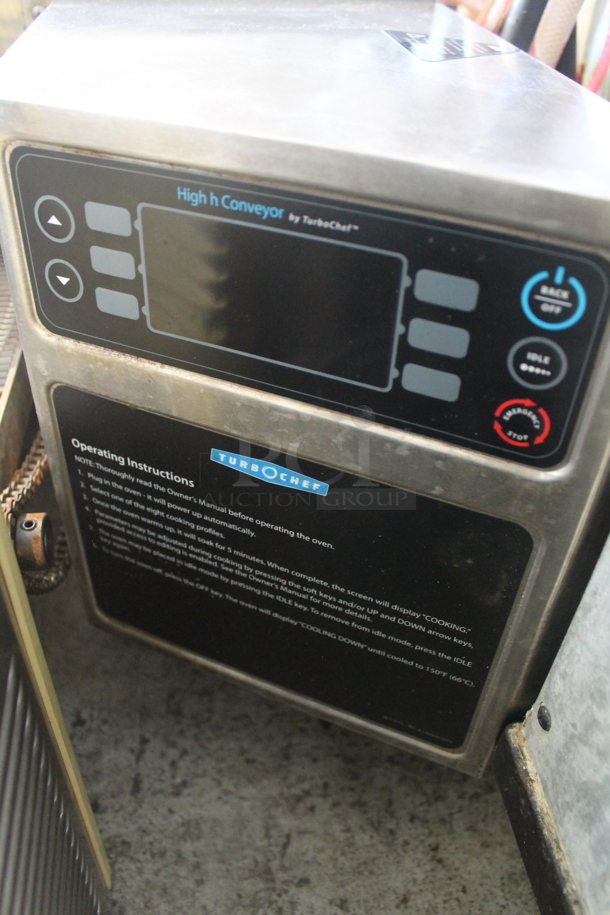 2018 Turbochef HhC2020 Stainless Steel Commercial Countertop Electric Powered Rapid Cook Conveyor Oven. 208/240 Volts, 3 Phase. - Image 5 of 6