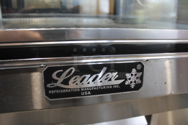 2015 Leader HBK36 S/C Commercial Stainless Steel Refrigerated High Bakery Display Case With Polycoated Racks. 115V, 1 Phase. Tested and Working! - Image 2 of 8