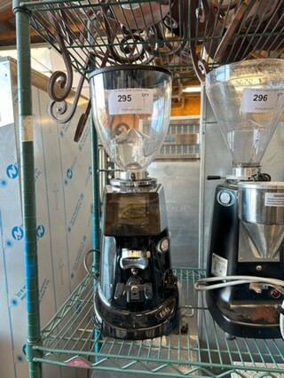 Fiorenzato F64 E Metal Commercial Countertop Espresso Bean Grinder. 110-120 Volts, 1 Phase. Tested and Working!