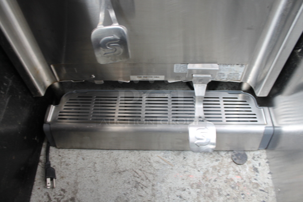 2019 Crathco CS-4E/2D/3D-16 Stainless Steel Commercial Countertop 4 Hopper Refrigerated Beverage Machine. 120 Volts, 1 Phase. Tested and Working! - Image 5 of 7