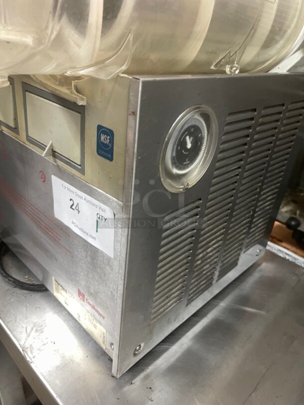 UGOLINI MT (2 Bowls x 10 Liters) 20L Commercial Granita Slush Margarita Smoothie Frozen Drinks Beverage Maker Machine Dispenser - Made in Italy 115 Volt NSF Missing Parts Tested and Working! - Image 7 of 9