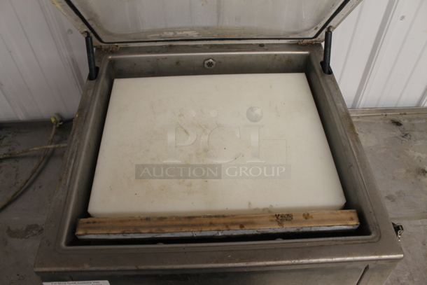 Minipack-Torre Commercial Stainless Steel Countertop Chamber Vacuum Sealer. Tested and Working! - Image 4 of 5