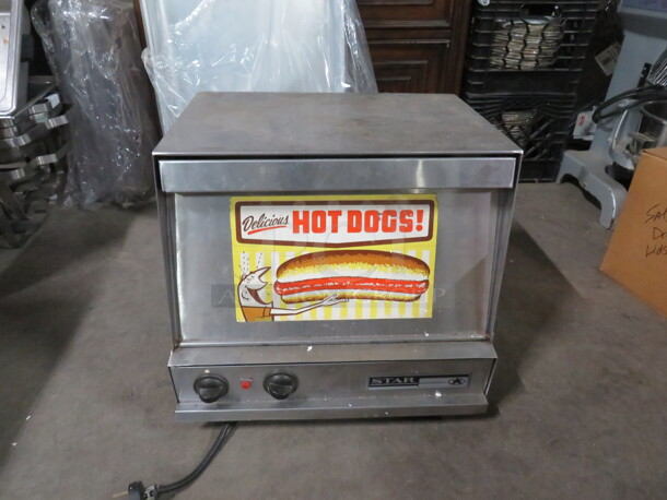 One Star Hot Dog Warmer. #178 118. 18X15.5X16