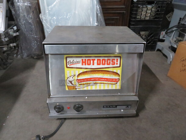 One Star Hot Dog Warmer. #178 118. 18X15.5X16 - Image 1 of 2