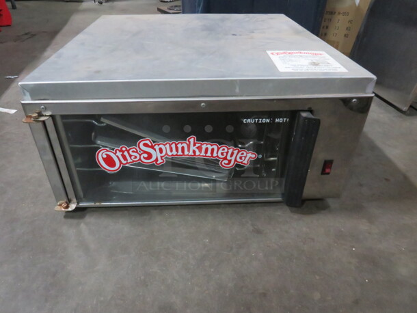 One Otis Spunkmeyer Convection Oven. #OS-1. 120 Volt. 19X20X10