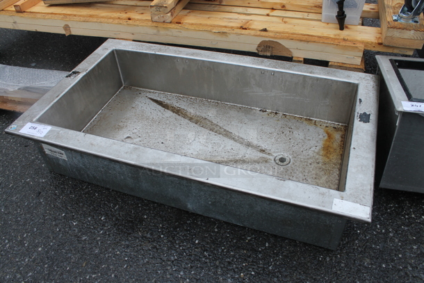 Stainless Steel Commercial Ice Bin Drop In