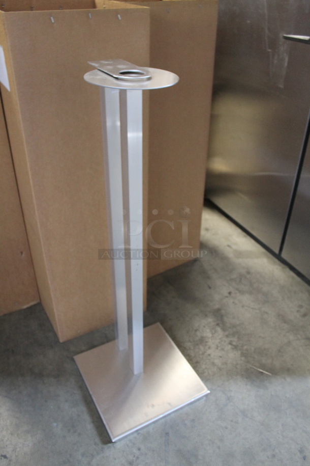 14 BRAND NEW WITH BOX! Advance Tabco SST-36 36" Tall Sanitizer Stand. 14 Times Your Bid!  - Image 3 of 5