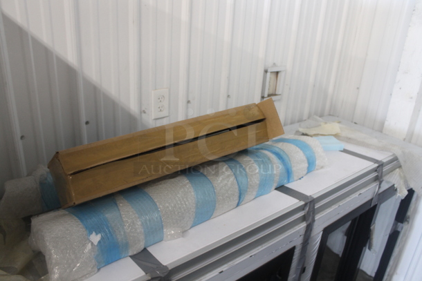 BRAND NEW SCRATCH AND DENT! Stainless Steel Commercial 4 Door Undercounter Cooler Merchandiser. Does Not Come w/ Remote Compressor.  - Image 3 of 9