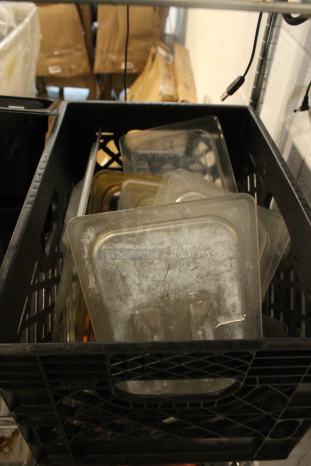 ALL ONE MONEY! Lot of Various Items Including Poly Drop In Bins and Lids - Image 3 of 4