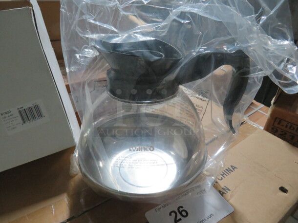 One NEW Winco Coffee Pot. - Image 1 of 2