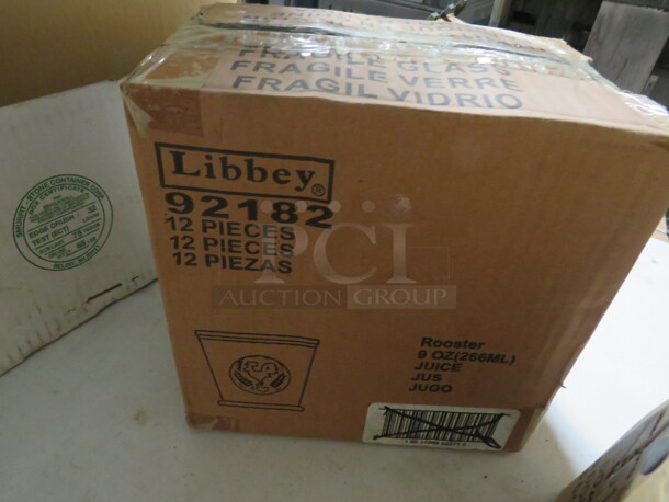 NEW Libbey 9oz Rooster Glasses. 12XBID - Image 3 of 3