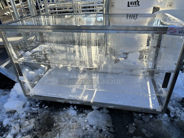 BRAND NEW SCRATCH AND DENT! Metal Dry Display Case Merchandiser. - Image 4 of 4