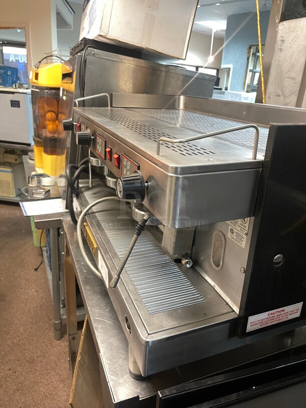 Bravo CMA WEGA Bravo Systems (Wega Italy)  EVD-3 3 Group Commercial Expresso Machine Made In Italy NSF 230 Volt  - Image 7 of 8