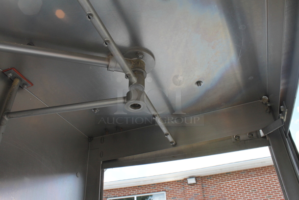 Temp Star Stainless Steel Commercial Straight Pass Through Dishwasher w/ Left Side Clean Side Dishwasher Table and Right Side Dirty Side Dishwasher Table. 208-240 Volts, 1 Phase. - Image 5 of 9