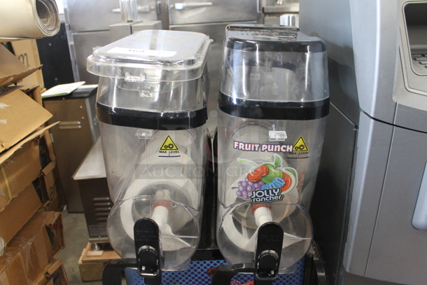 GBG Granitime 2 S/FF Metal Commercial Countertop 2 Hopper Slushie Machine. 115 Volts, 1 Phase. Tested and Working! - Image 3 of 8