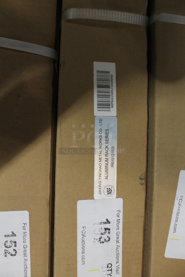 BRAND NEW IN BOX! Mix Rite MPRA-15 Metal Commercial Heavy Duty Bun Pan Rack.  - Image 3 of 4
