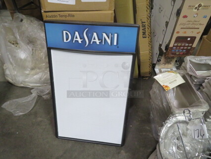 One NEW 16X26 Dasani Menu Board.