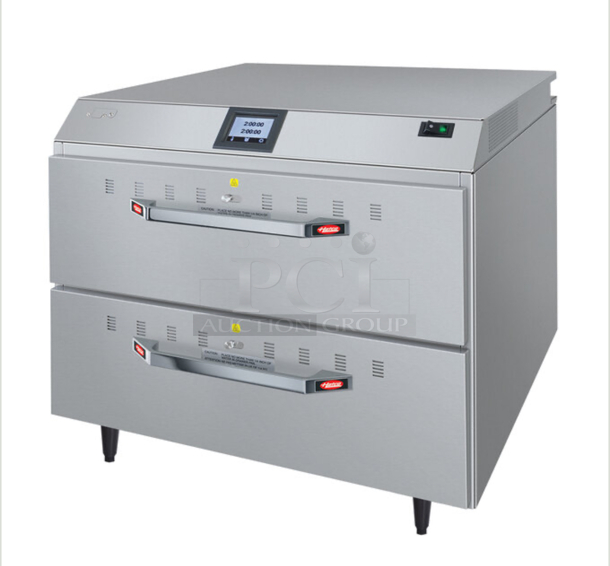 Hatco Freestanding two drawer warmer w touchscreen, 120V new in box - Image 2 of 5