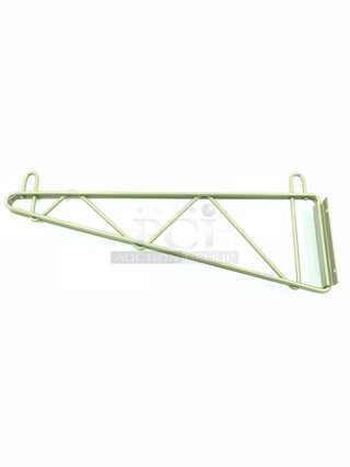 NEW IN BOX! 2 ISS Shelving WS14Y1 Gold Bond 14" Shelf Brackets. 2X Your Bid! 