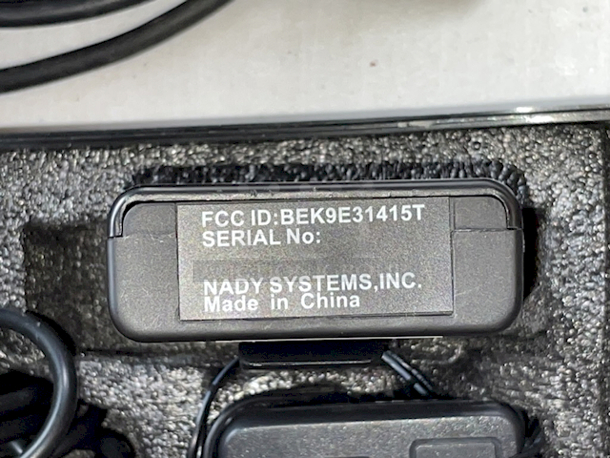 SWEET! Nady DKW-1 Single Channel Lavalier Bodypack VHF Wireless Microphone System With Hard Case.  - Image 3 of 5
