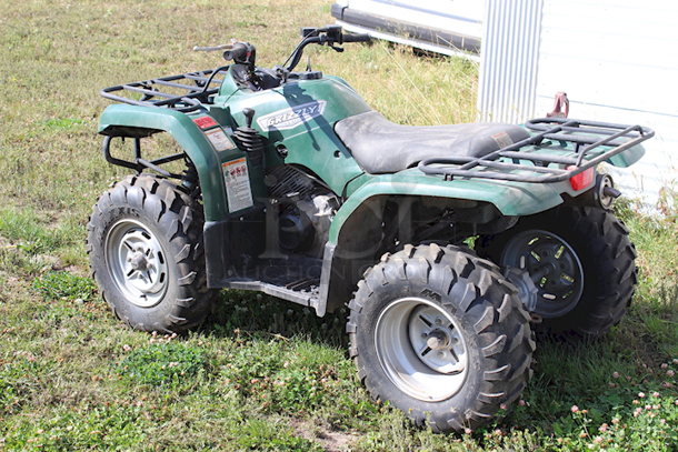 Yamaha Ultramatic Grizzly ATV, 2x4, With Steel Cargo Racks. RUNS & DRIVES GREAT!!! Check out the video our Facebook Page: PCI Auctions West Coast - Image 2 of 9