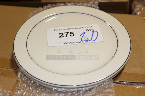 NEW! Set of 20 Sterling China Dinner Plates, 8-1/4