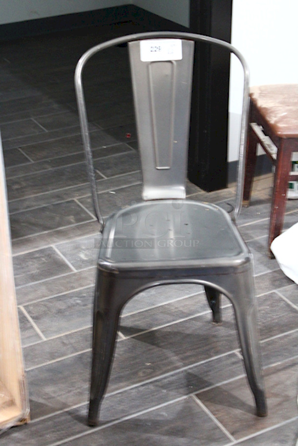 FDW Restaurant Dining Chairs, Indoor/Outdoor, Metal, 18 Inch Seat Height. 4x Your Bid - Image 1 of 6