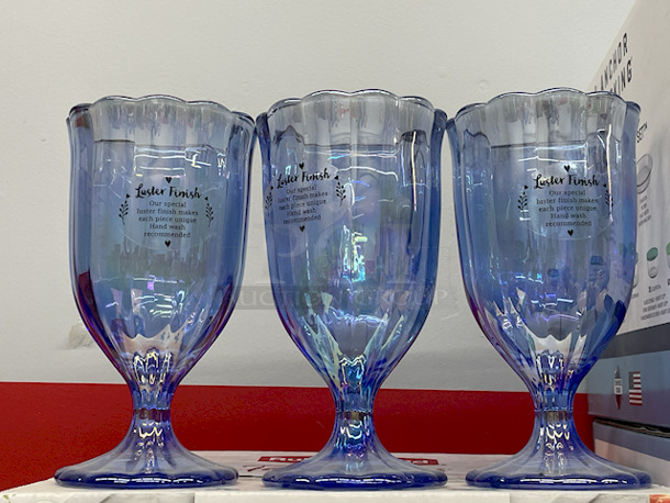 KITCHEN STORAGE!! (2) Rubbermaid Take Alongs 24pc Seets; (2) Anchor Hocking 32pc Tempered Tough Glass Bakeware – Storage – Prep Set; (1) Anchor Hocking 30pc Tempered Tough Glass Bakeware – Storage – Prep Set; (1) 3-pc Ceramic Storage Containers With Spoons, (1) Set Of Three Glasses. - Image 3 of 5