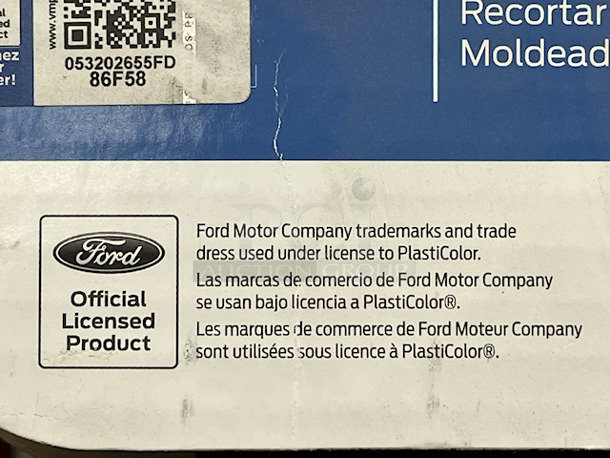 SWEET! Officially Licensed Ford Cars & Trucks Floor Mats - Trim To Fit. Contains (2) Floor Mats - Image 5 of 5