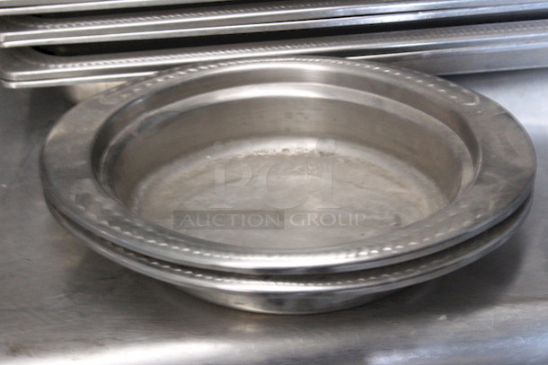 Stainless Steel Buffet Line Inserts 8x Your bid - Image 2 of 2
