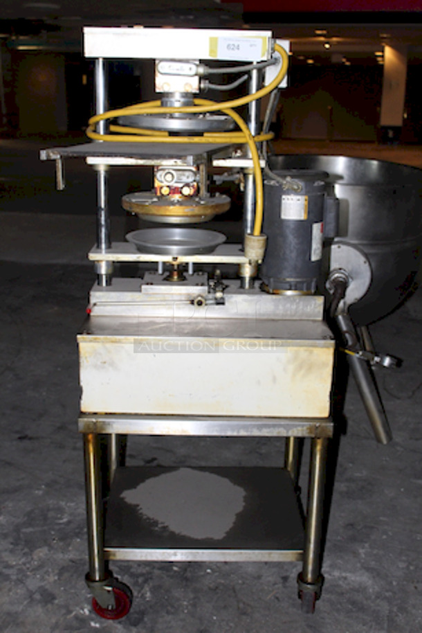 NICE! Double Pie Press On Commercial Casters, Includes Pie Forms. - Image 5 of 8