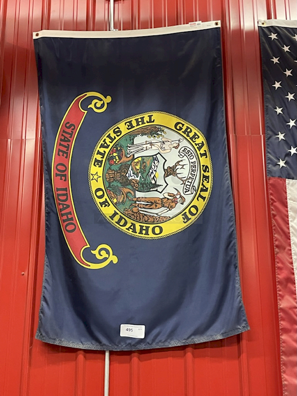 Idaho Flag With State Emblem - Image 1 of 1