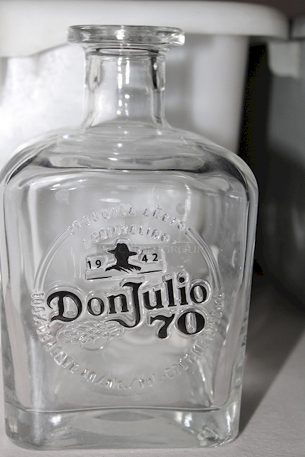 AWESOME! Bus Tub Full of Don Julio 70 Bottles 750ml. Perfect For Decor. Empty, Clean & Sanitized. 13x Your Bid