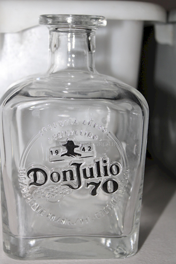 AWESOME! Bus Tub Full of Don Julio 70 Bottles 750ml. Perfect For Decor. Empty, Clean & Sanitized. 13x Your Bid - Image 1 of 5